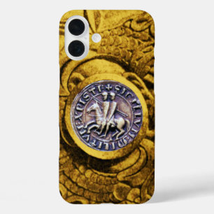 SIEGEL DER KNIGHTS TEMPLORgoldgelb iPhone 16 Plus Hülle