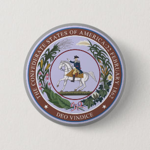 Siegel der Konföderation Button