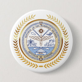 Siegel der Marshallinseln Button