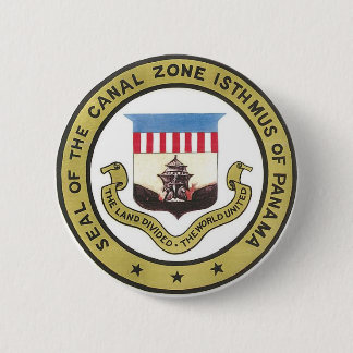 SIEGEL DER PANAMAKANAL-ZONE BUTTON