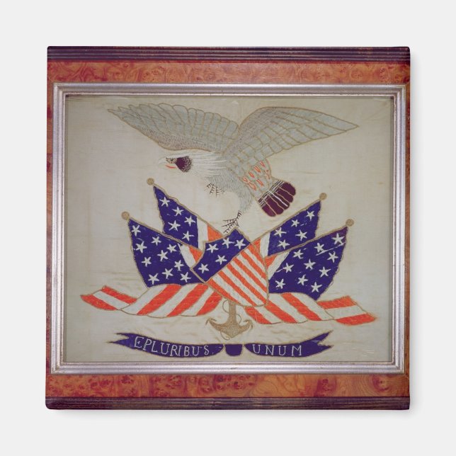 Siegel der USA, c.1840 Magnet (Vorne)