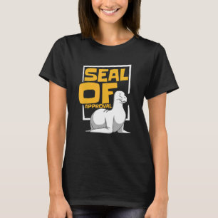 Siegel der Zulassung Wissenschaft Naturbiologe Kin T-Shirt