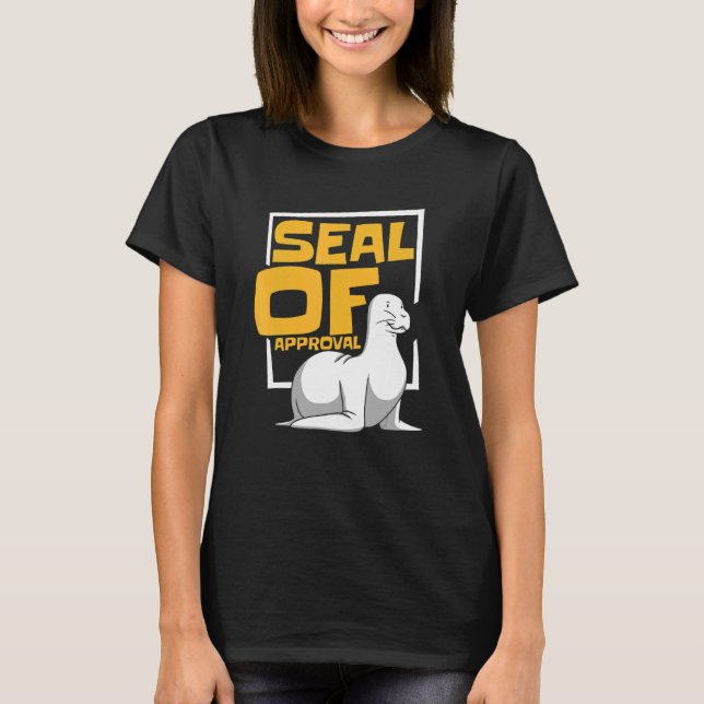 Siegel der Zulassung Wissenschaft Naturbiologe Kin T-Shirt (Vorderseite)