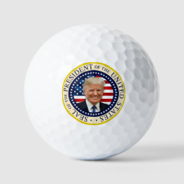 Siegel des 47. Präsidenten Trump gewinnt 2024 Golfball