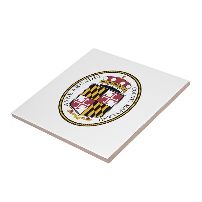 Siegel des Anne Arundel County, MD Fliese (Seite)