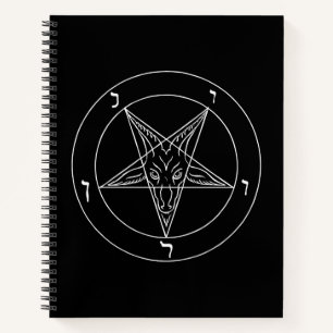 Siegel des Baphomet Notizbuch