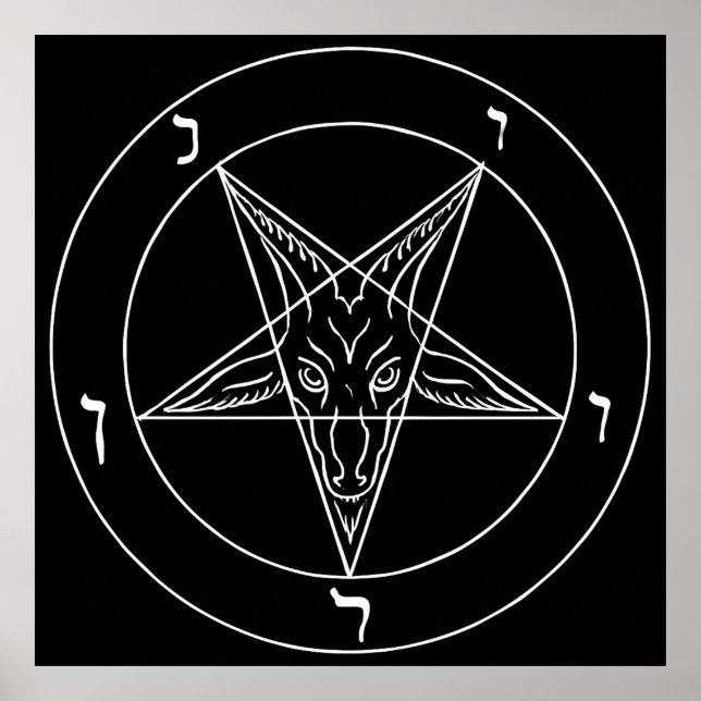 Siegel des Baphomet Poster (Vorne)