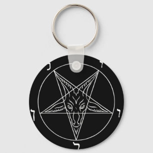 Siegel des Baphomet Schlüsselanhänger
