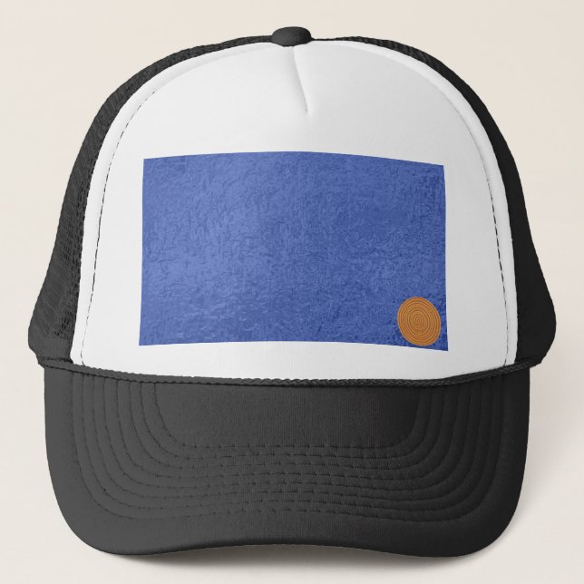 Siegel des GoldArt101 - blaue Truckerkappe (Vorderseite)
