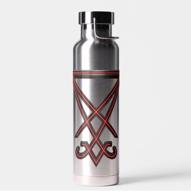 Siegel des Luzifer Trinkflasche (Links)