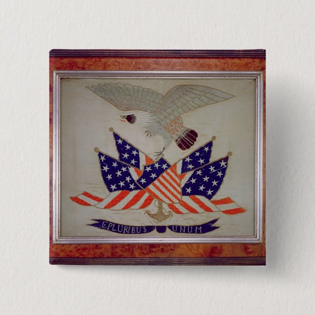 Siegel des USA, c.1840 Button (Vorderseite)
