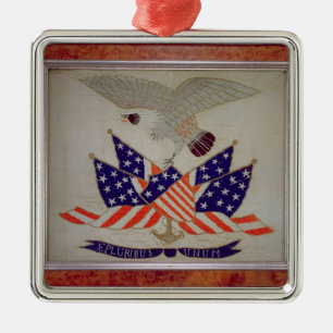 Siegel des USA, c.1840 Silbernes Ornament