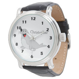 Siegel Design Personalisiert Armbanduhr