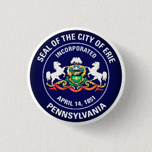 Siegel Erie, Pennsylvania Button