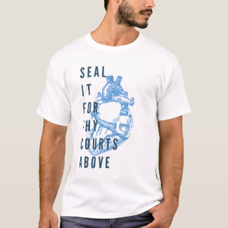 Siegel es für Thy Gerichte oben T-Shirt