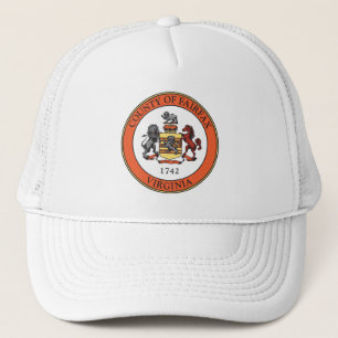 Siegel Fairfax Landkreis, Virginia Truckerkappe