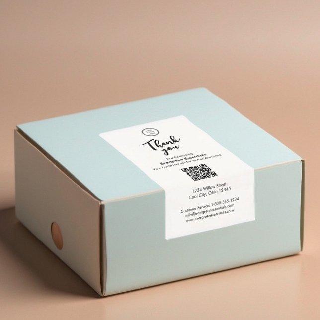 Siegel für das Logo "Minimalistisches Unternehmen" Aufkleber (Von Creator hochgeladen)