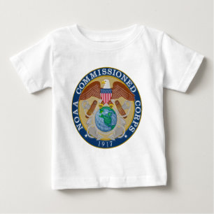 SIEGEL für das von der NOAA beauftragte Korps Baby T-shirt
