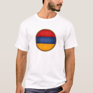 Siegel für die coole armenische Flagge T-Shirt
