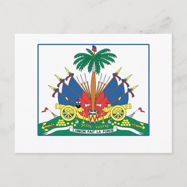 Siegel HAITI Postkarte (Vorderseite)