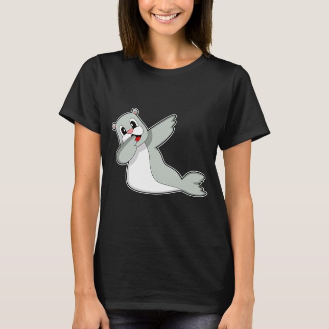 Siegel Hip Hop Dance T-Shirt (Vorderseite)