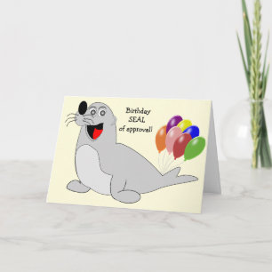 Siegel Humour Birthday Card Karte