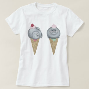 Siegel Ice Creme Cones T-Shirt