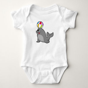 Siegel im Wassersport mit Wasserpolo Baby Strampler