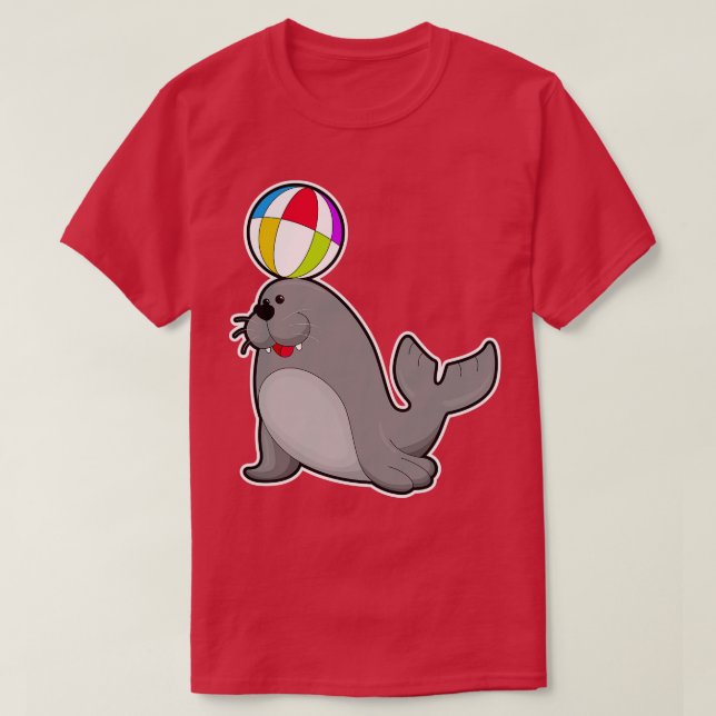 Siegel im Wassersport mit Wasserpolo T-Shirt (Design vorne)