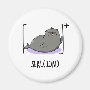 Siegel Ion Funny Sea Lion Pub Magnet
