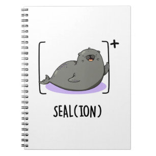 Siegel Ion Funny Sea Lion Pub Notizblock