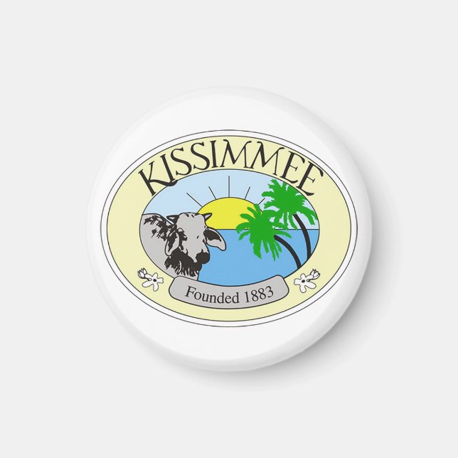 Siegel Kissimmee, Florida Magnet (Vorne)