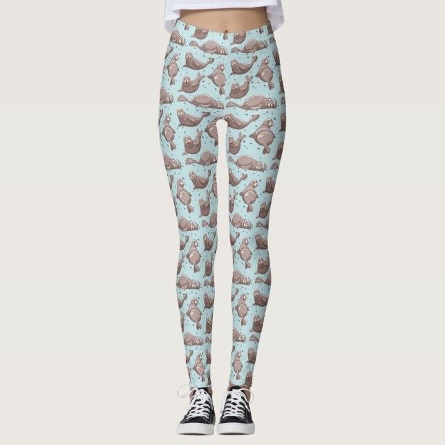 Siegel Leggings (Vorderseite)