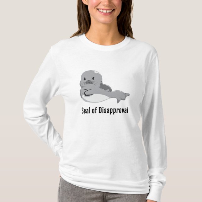 Siegel Lover Meereswelt Tier Niedlich Sea Lion Sie T-Shirt (Vorderseite)