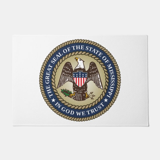 Siegel Mississippi Fußmatte (Vorderseite)