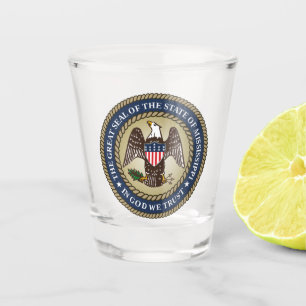 Siegel Mississippi (US-Staat) Schnapsglas