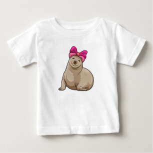 Siegel mit Band Baby T-shirt