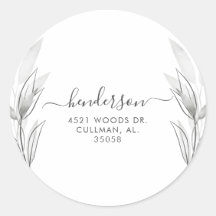 Siegel mit botanischer Adresse