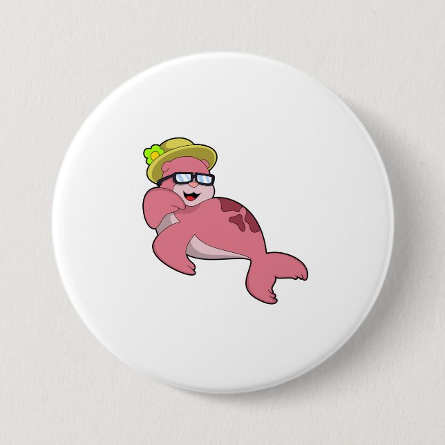 Siegel mit Brille.PNG Button (Vorderseite)