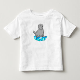 Siegel mit Eisscholle Kleinkind T-shirt