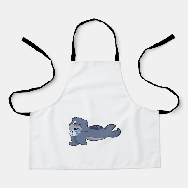 Siegel mit Fisch (3).PNG Schürze (Vorderseite)