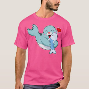 Siegel mit Fisch 5 T-Shirt