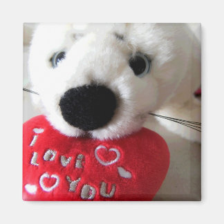 Siegel mit Liebe Magnet