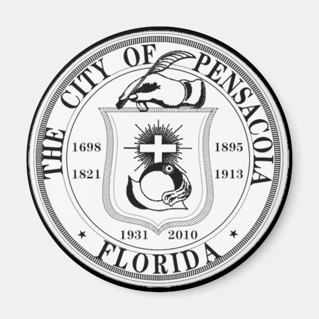 Siegel Pensacola, Florida Magnet (Vorne)