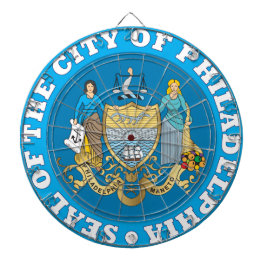 Siegel Philadelphia Dartscheibe