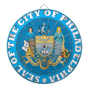 Siegel Philadelphia Dartscheibe