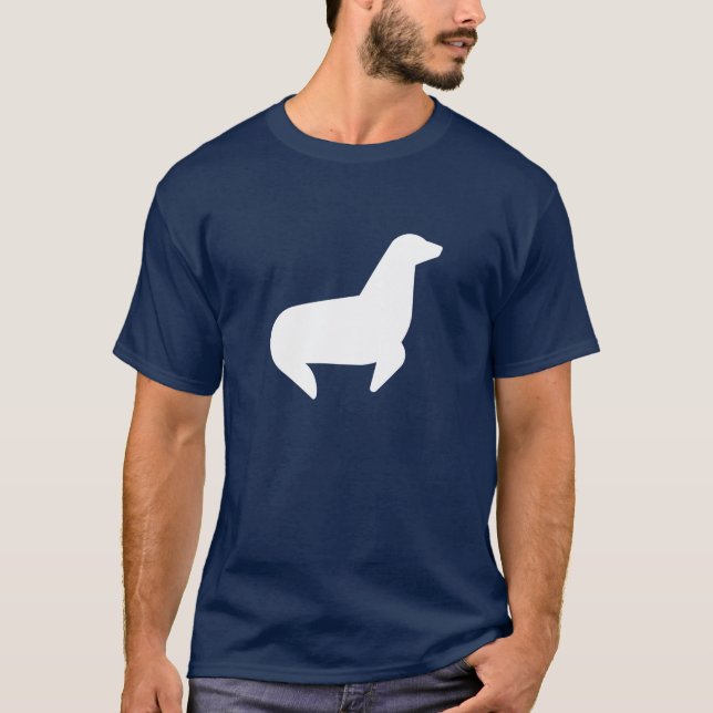 Siegel-Piktogramm-T - Shirt (Vorderseite)