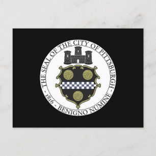 Siegel Pittsburgh Postkarte