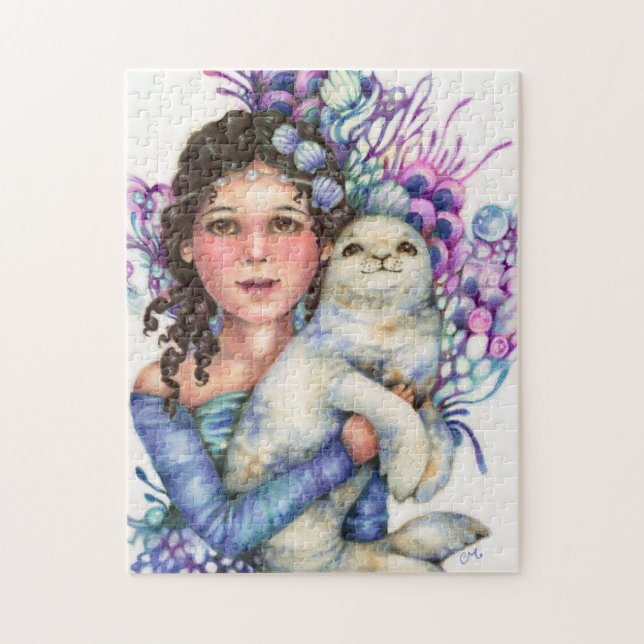 Siegel-Prinzessin Fantasy Puzzle (Vertikal)