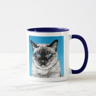 Siegel-Punkt siamesisch Tasse